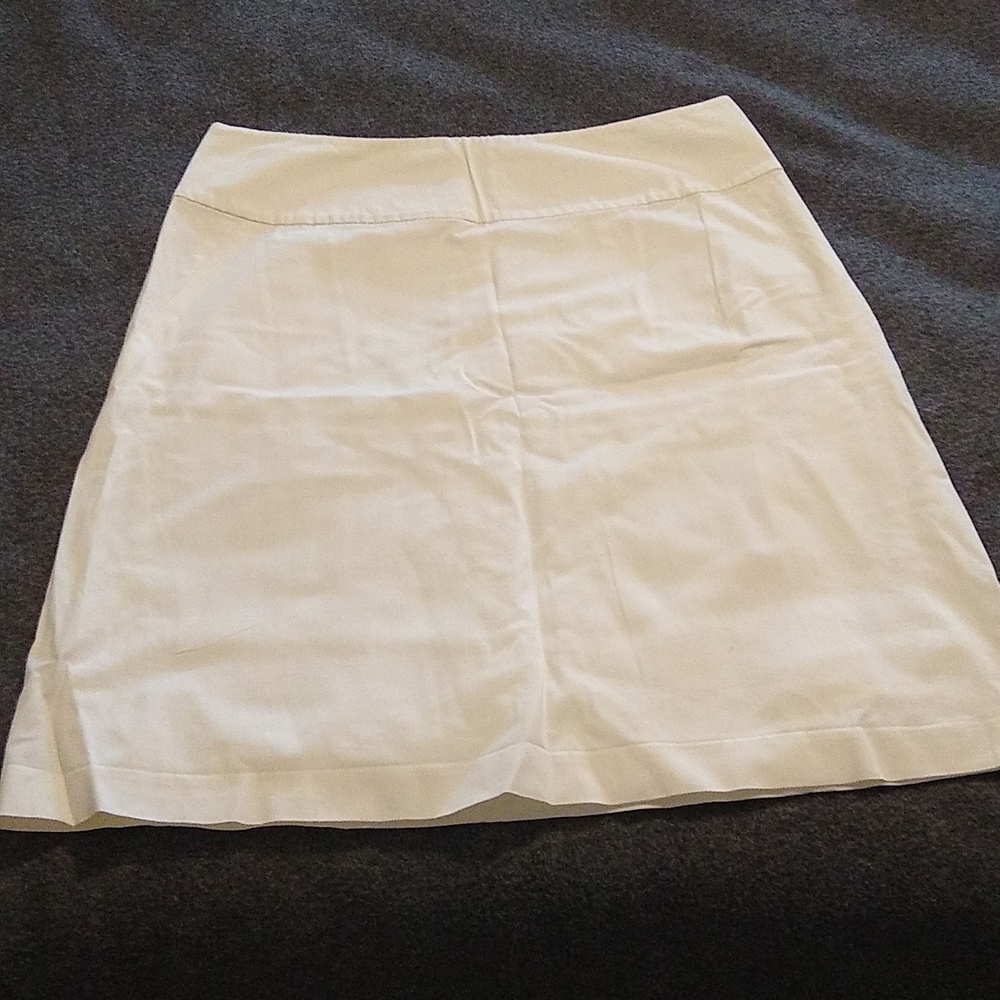 White skirt